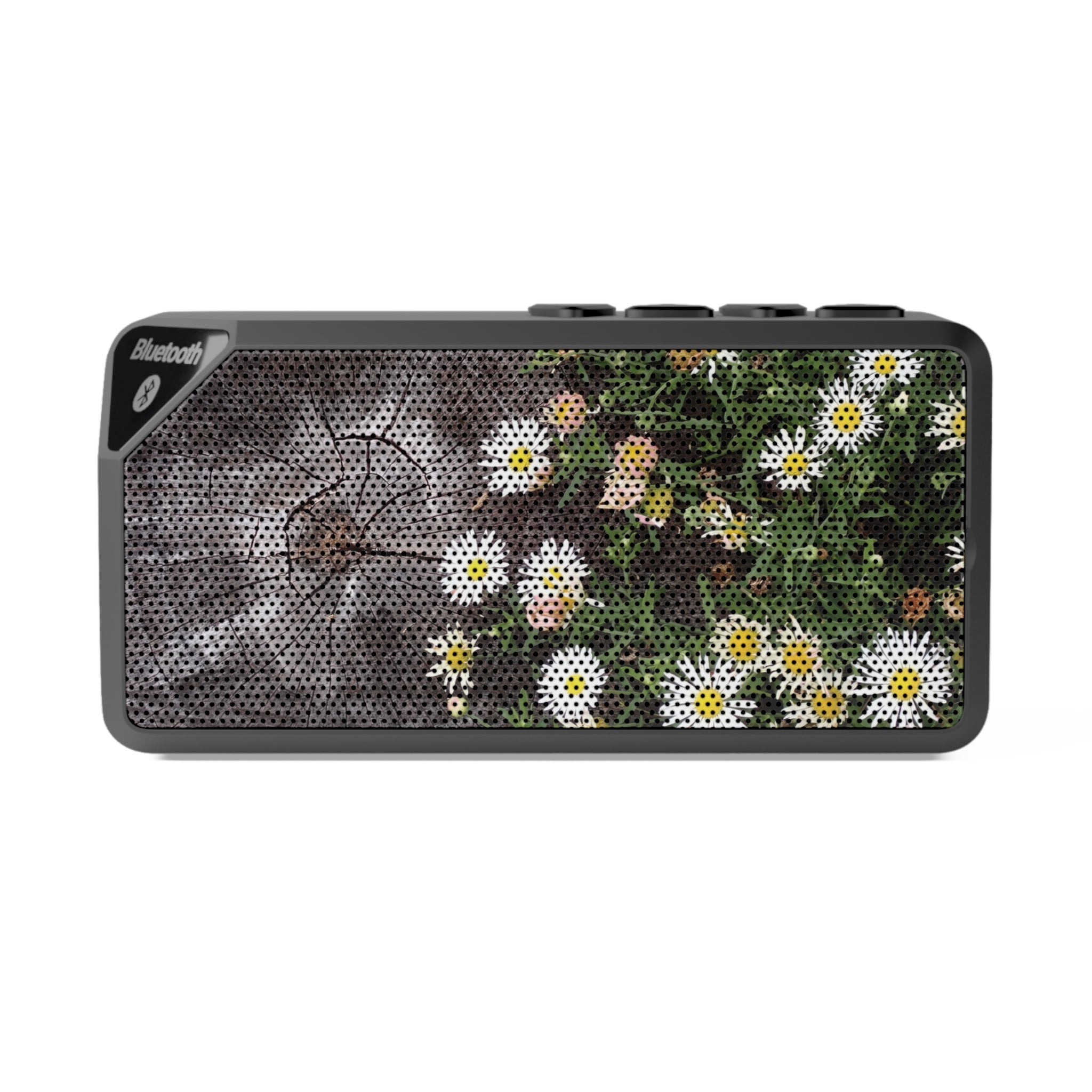 Floral Dandelion Bluetooth Speaker — Portable Outdoor Speaker with Daisy Design