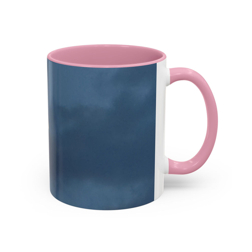 Moonlit Sky Ceramic Mug — Blue Nightscape Coffee Cup (11oz/15oz)