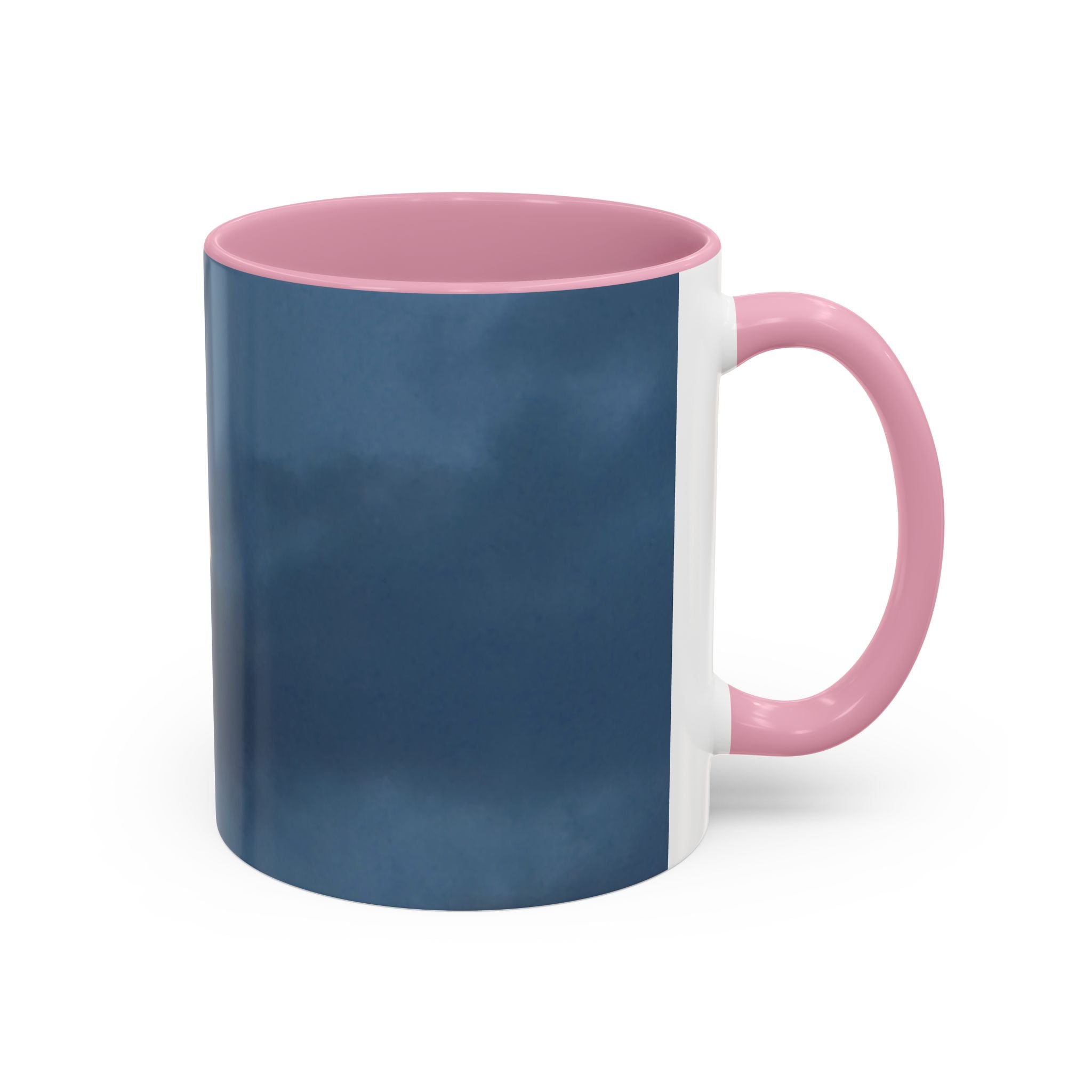 Moonlit Sky Ceramic Mug — Blue Nightscape Coffee Cup (11oz/15oz)