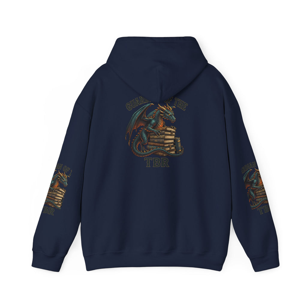 Guardian of the TBR Dragon Hoodie | fantasy art, tattoo style