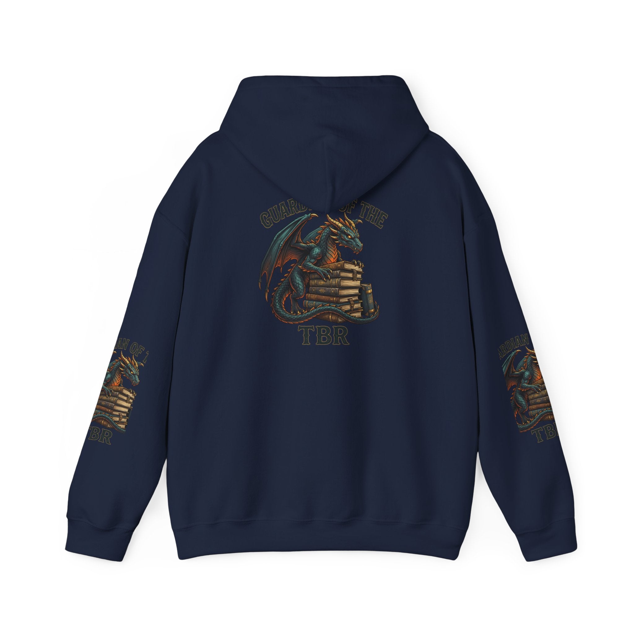 Guardian of the TBR Dragon Hoodie | fantasy art, tattoo style