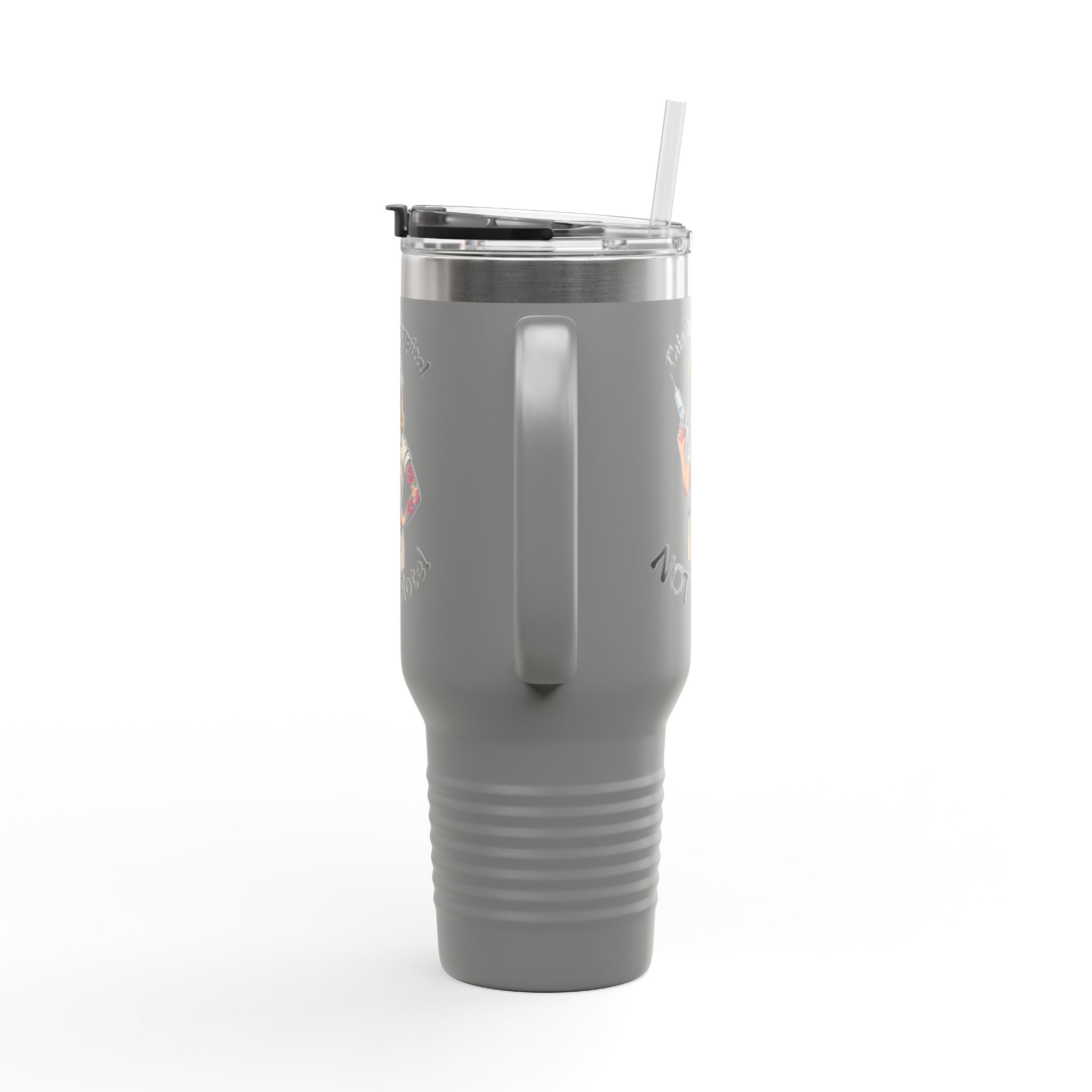 Travel Mug — “This is a Hospital, Not a Hotel” Nurse Insulated Tumbler (40oz)