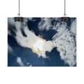 Rolled Poster — Dramatic Sunburst Cloudscape Sky Art Print