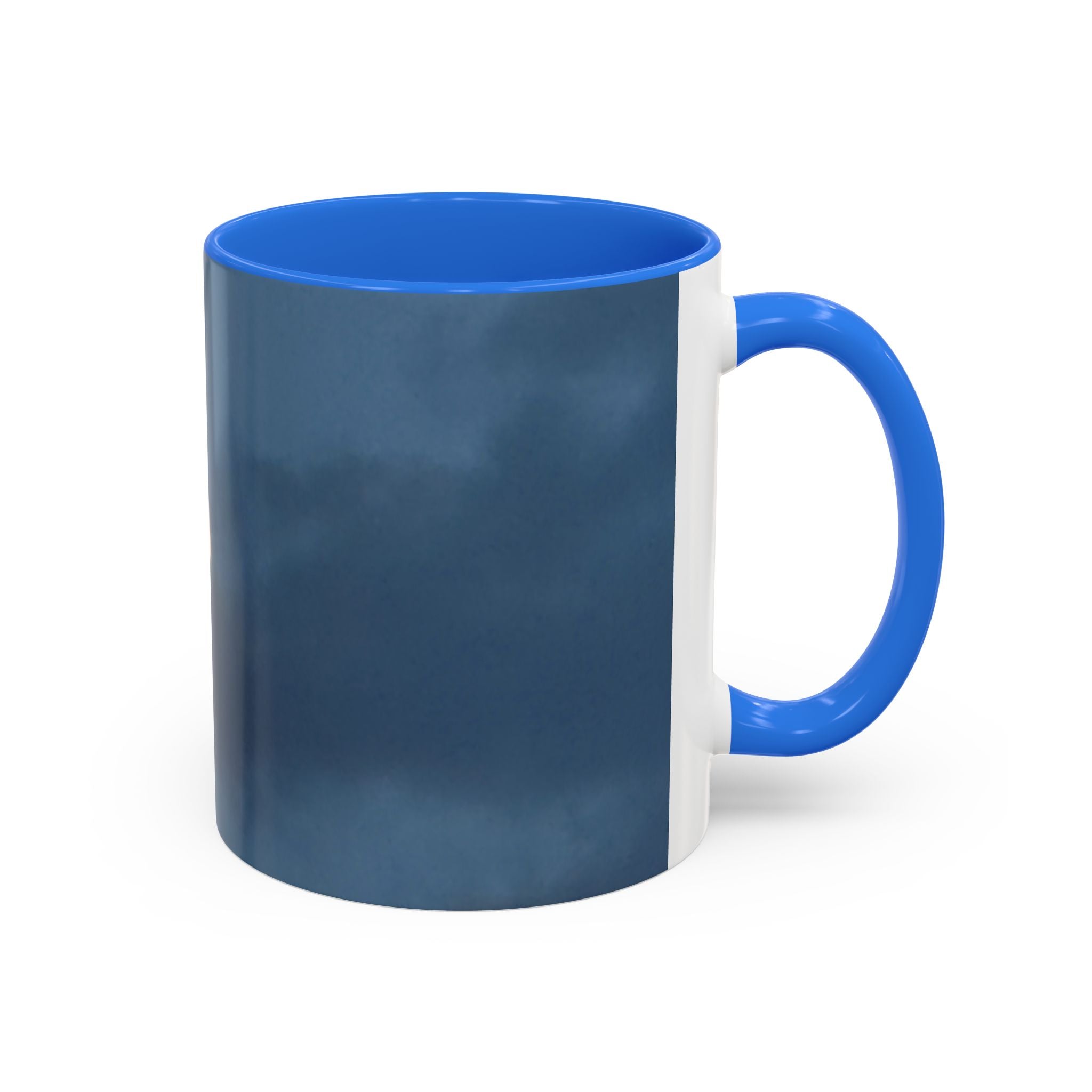 Moonlit Sky Ceramic Mug — Blue Nightscape Coffee Cup (11oz/15oz)