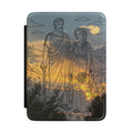 Greek Mythology Hades and Persephone Sunset Kindle Case — Romantic Classical Couple Illustration