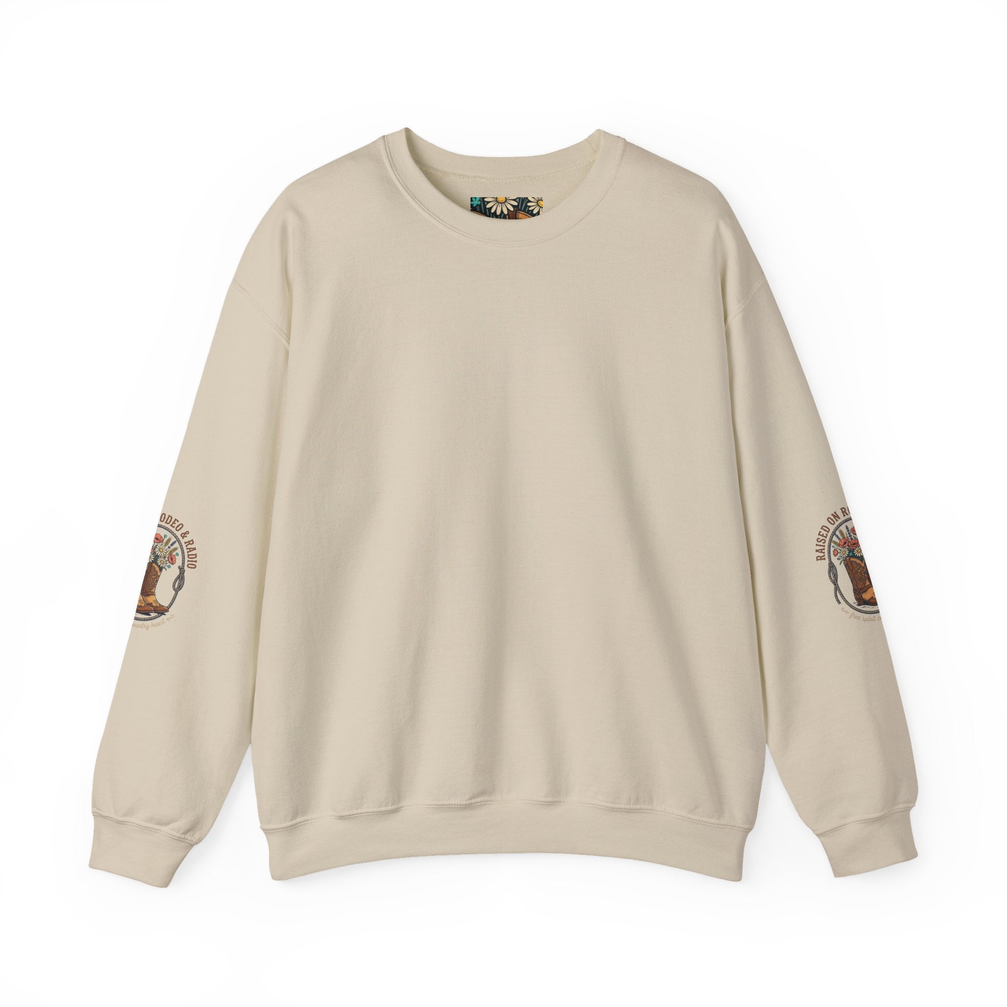 Raised on Rodeo & Radio Sweatshirt | western, cowgirl, ranch