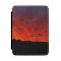 Sunset Horizon Kindle Case — Fiery Red Sky E-Reader Cover