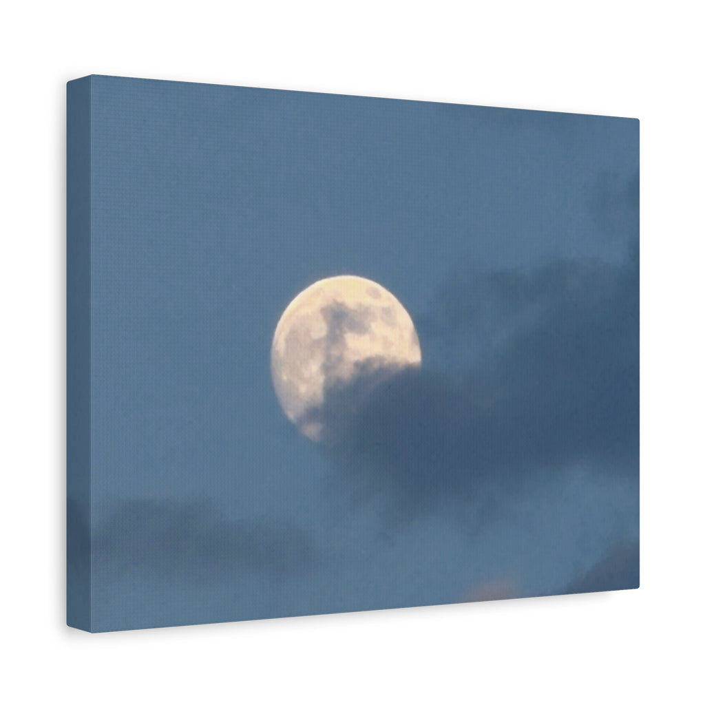 Moonlit Sky Matte Canvas Print — Stretched 1.25"