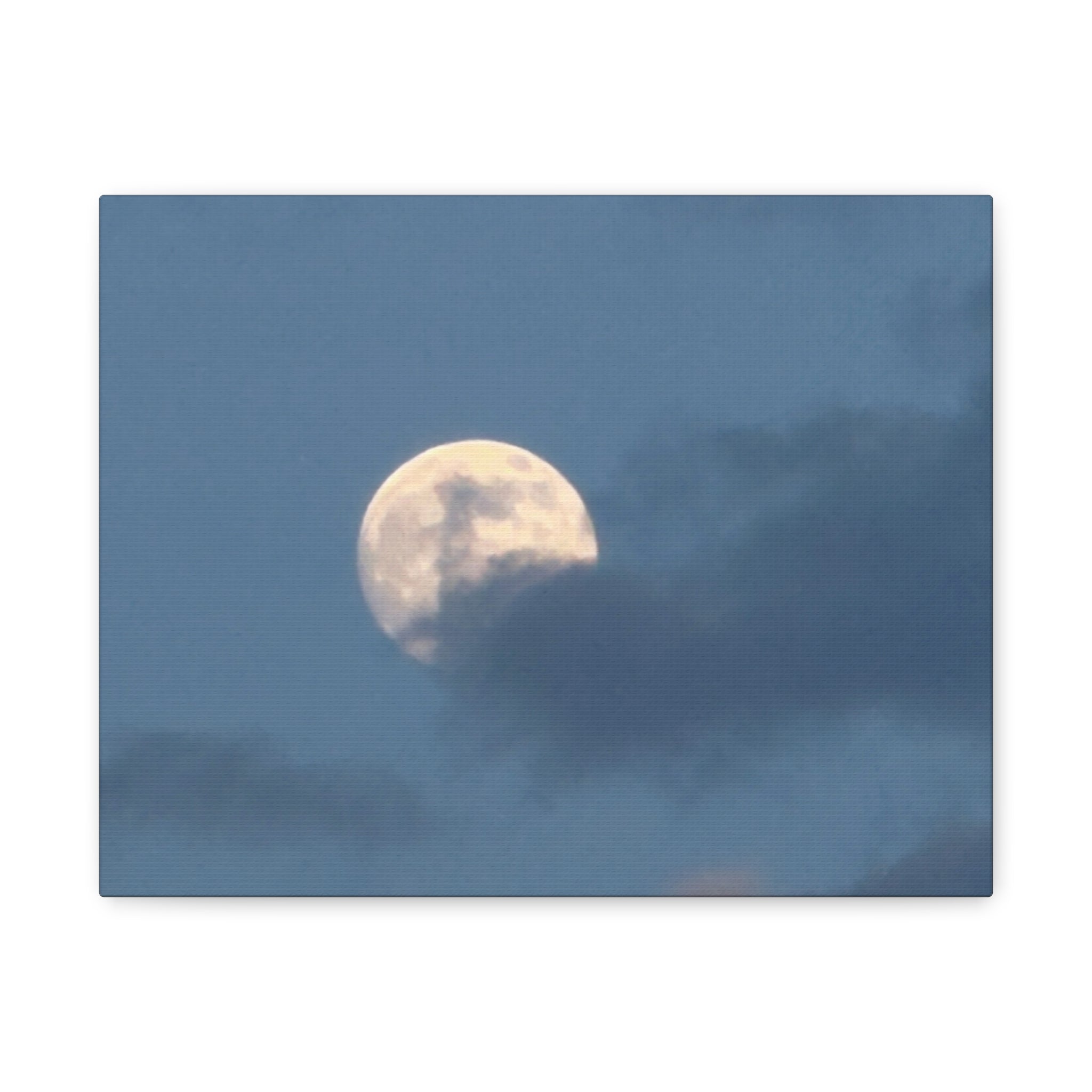 Moonlit Sky Matte Canvas Print — Stretched 1.25"