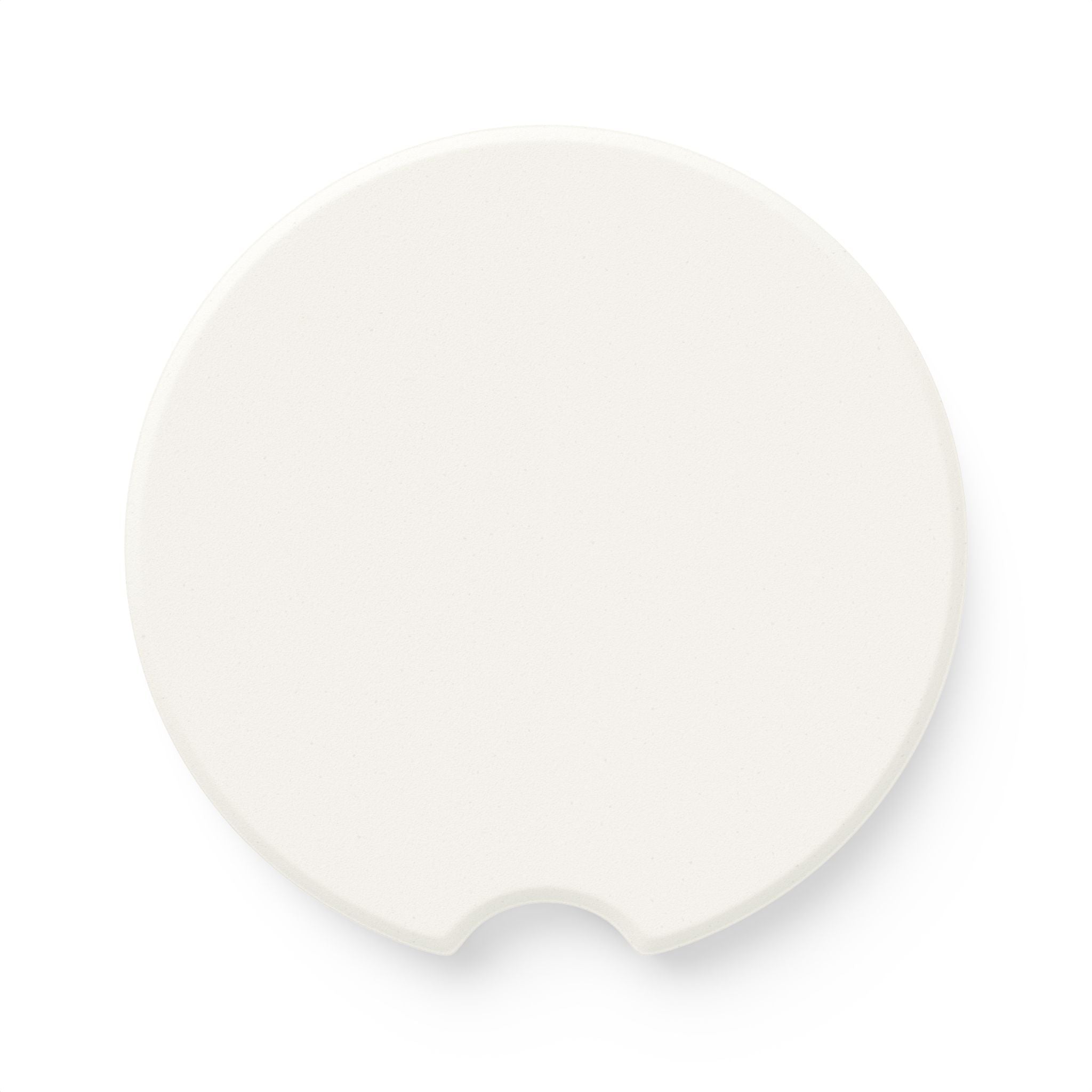 Daisy Meadow Soapstone Car Coaster — Floral Car Cupholder Absorbent Coaster