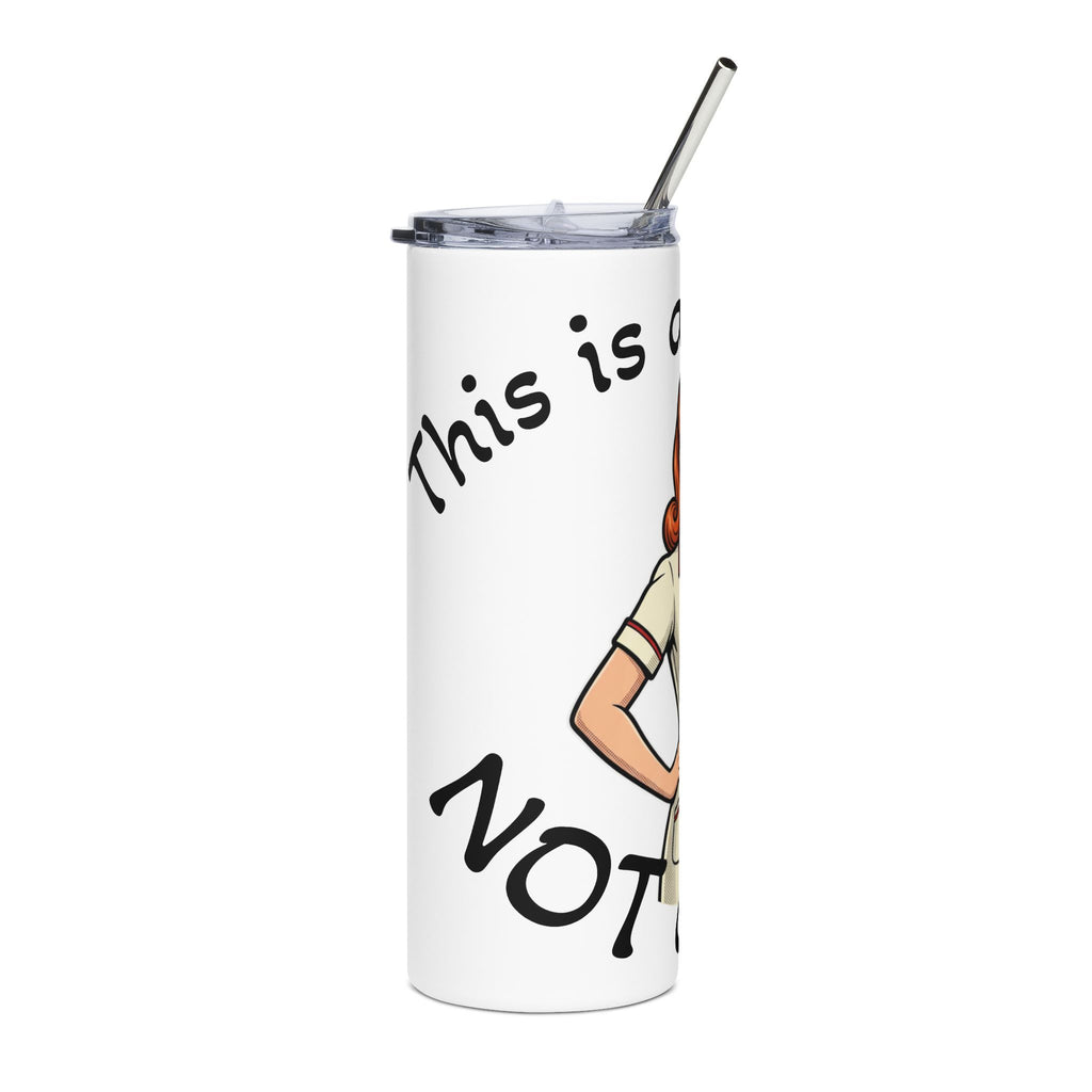 Nurse Retro Pin-Up 20oz Stainless Steel Tumbler – "This is a Hospital, Not a Hotel"