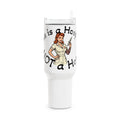 40oz Nurse Tumbler — “This is a Hospital, Not a Hotel” Retro Nurse Travel Mug