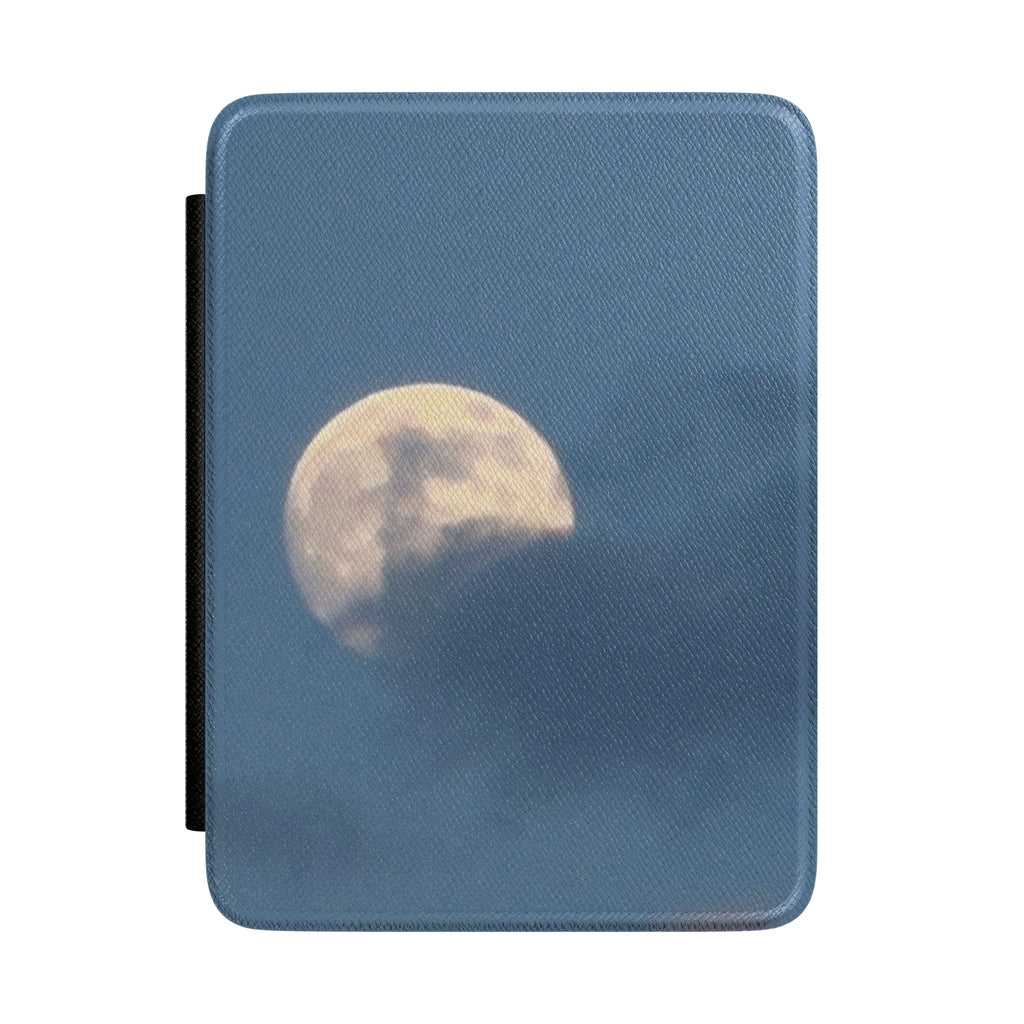 Moonlit Sky Kindle Case — Moon and Clouds E-Reader Cover