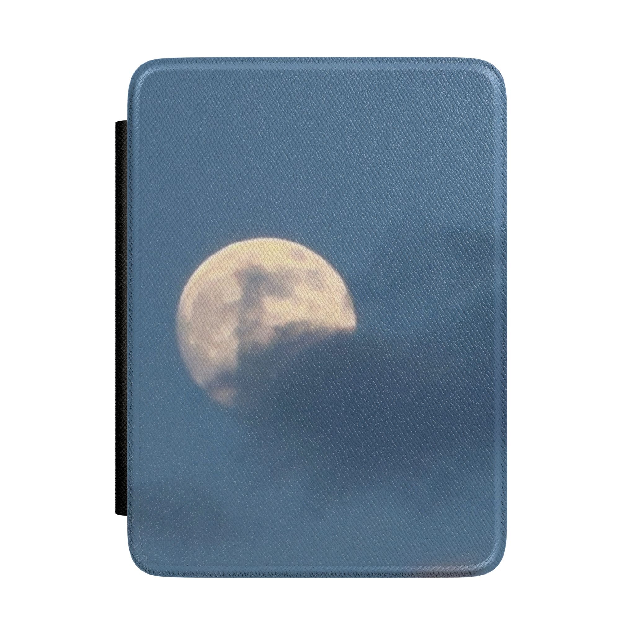 Moonlit Sky Kindle Case — Moon and Clouds E-Reader Cover