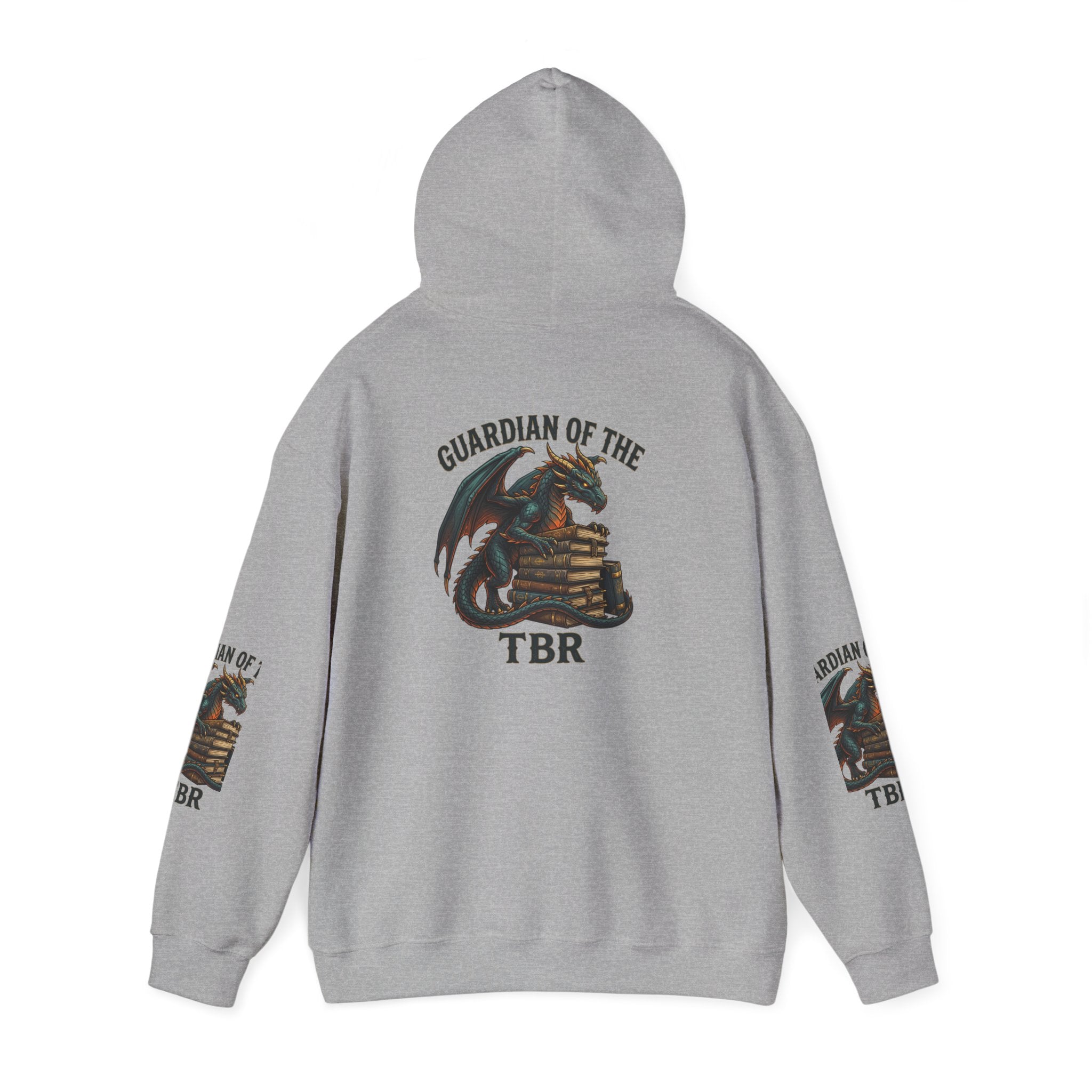Guardian of the TBR Dragon Hoodie | fantasy art, tattoo style