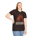 You Can't Hurt Me I Ride a Red Mare T-Shirt — Horse Rider Graphic Tee