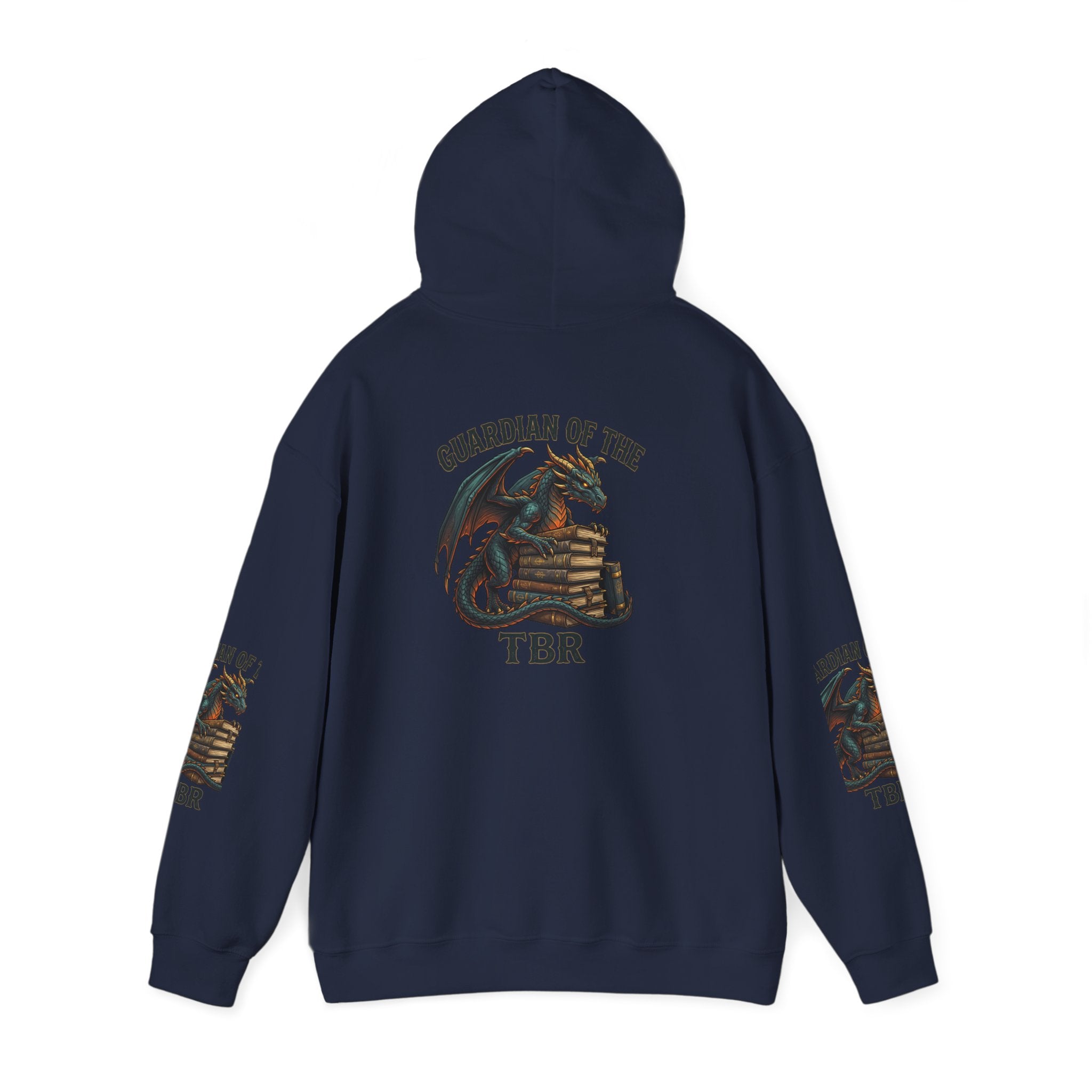 Guardian of the TBR Dragon Hoodie | fantasy art, tattoo style