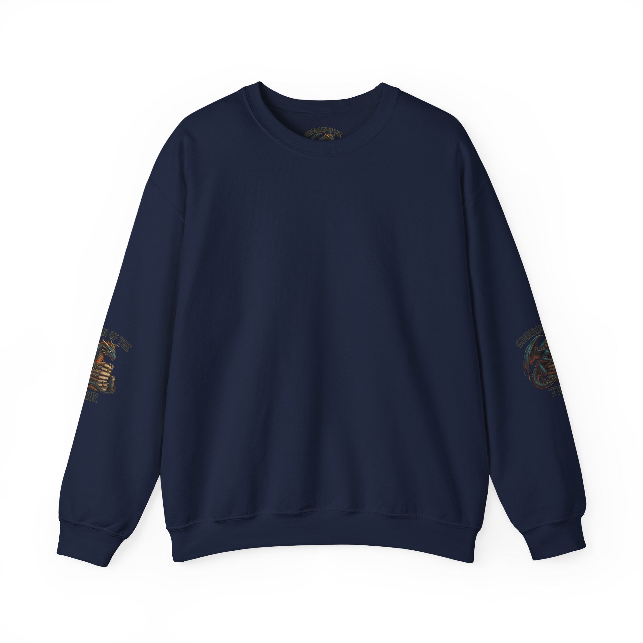 Guardian of the TBR Sweatshirt | dragon, fantasy art, dark academia