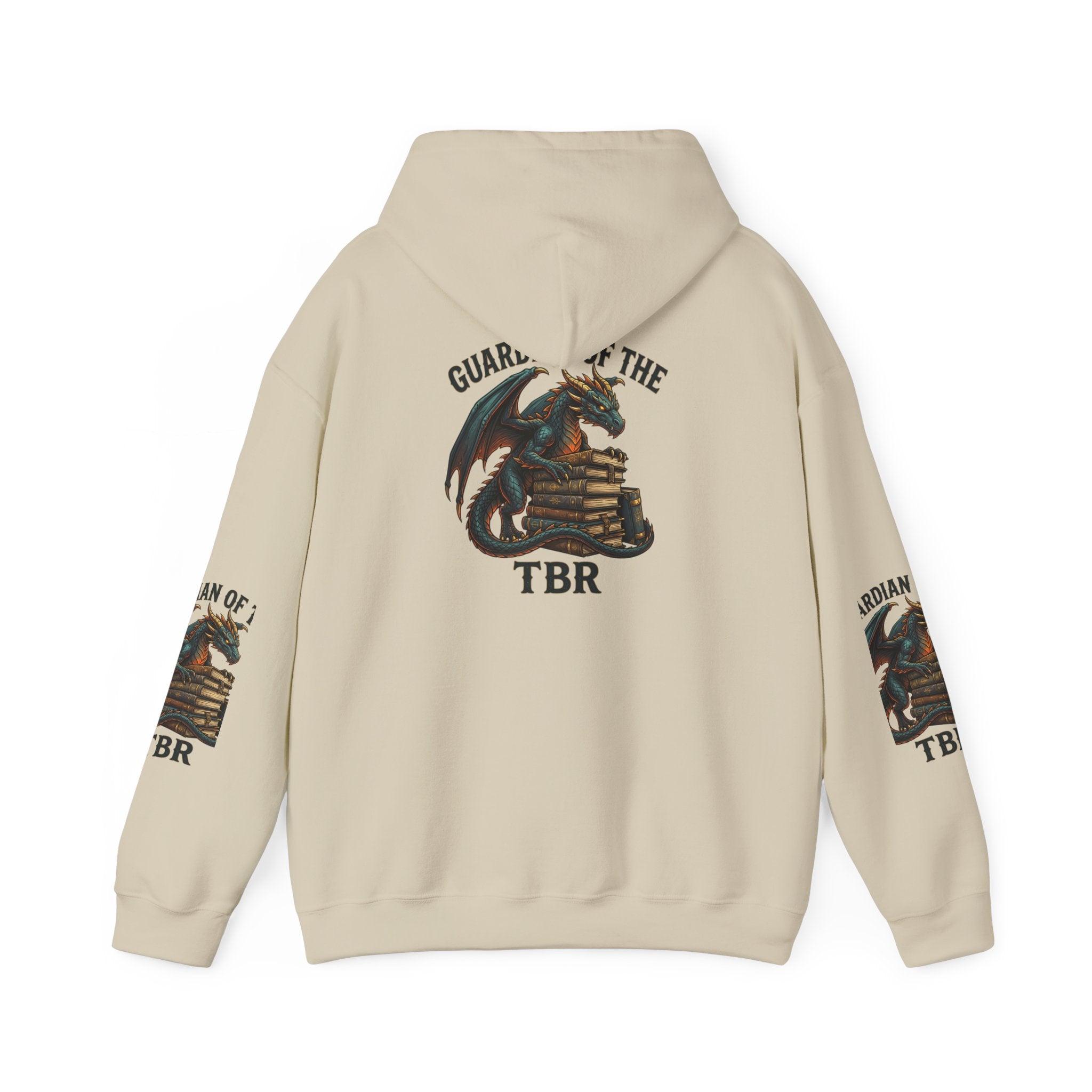 Guardian of the TBR Dragon Hoodie | fantasy art, tattoo style