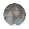 Soapstone Marble Car Coaster - Iridescent Stone Drink Holder