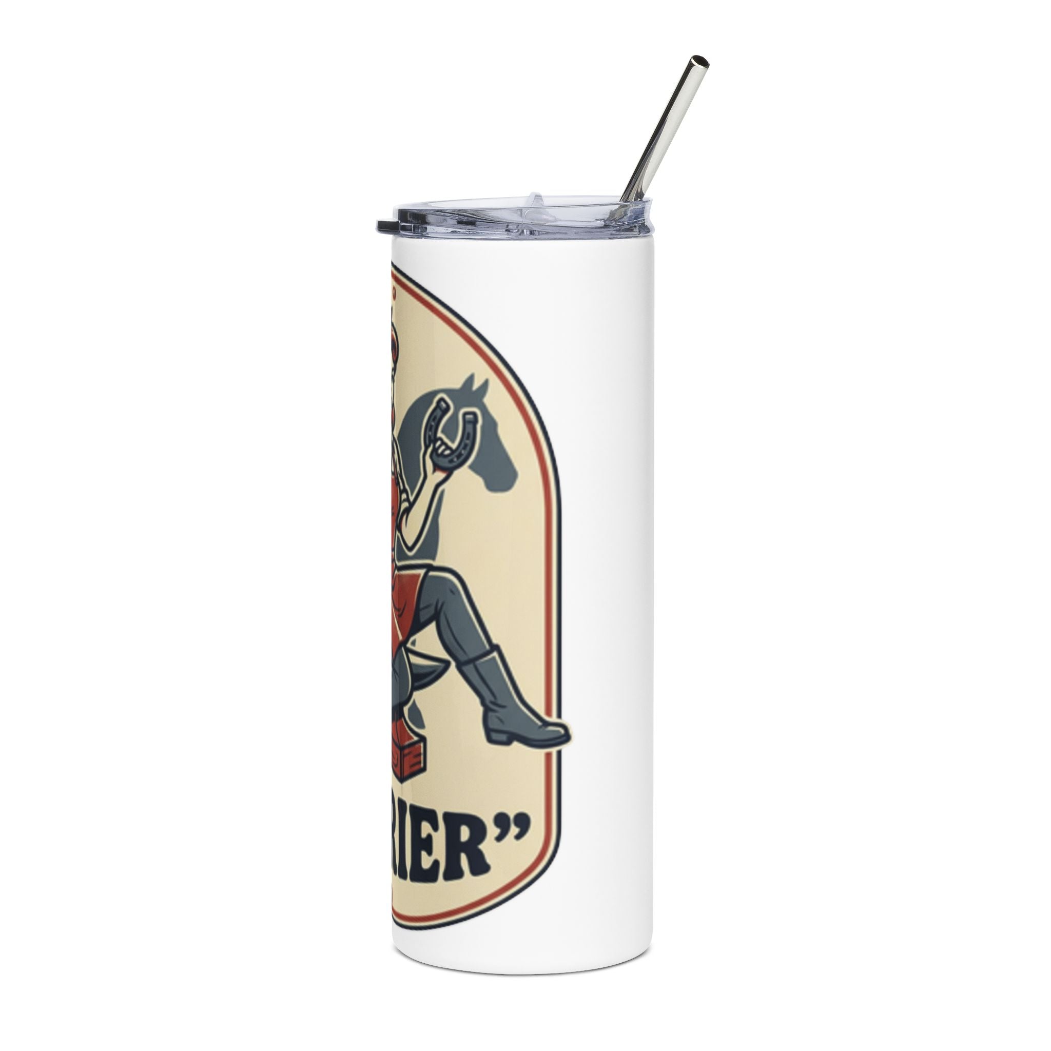 Farrier Stainless Steel Tumbler - 20oz Retro Horsefarmer Gift