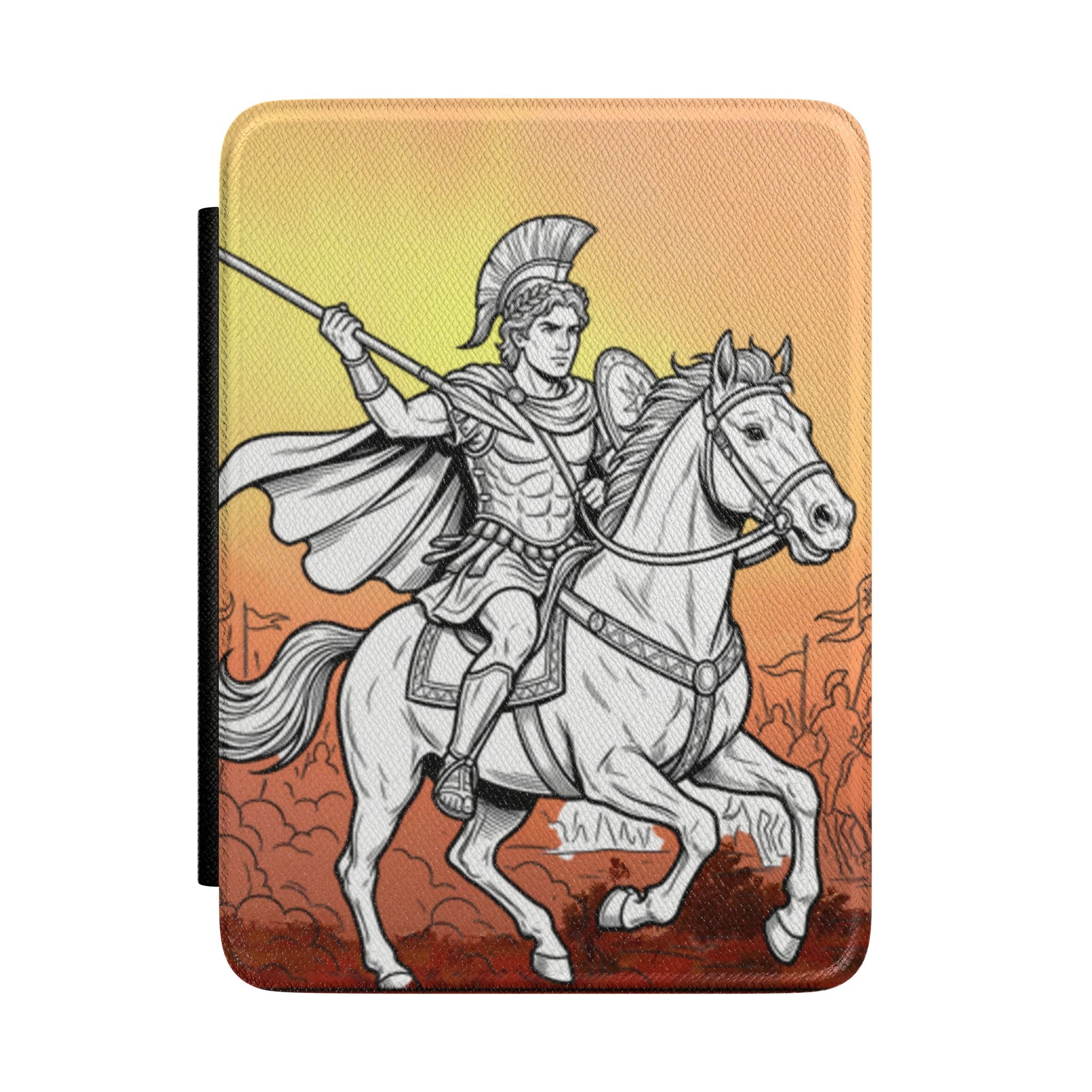 Kindle Case — Alexander the Great on Bucephalus Vintage Mythic Kindle Cover