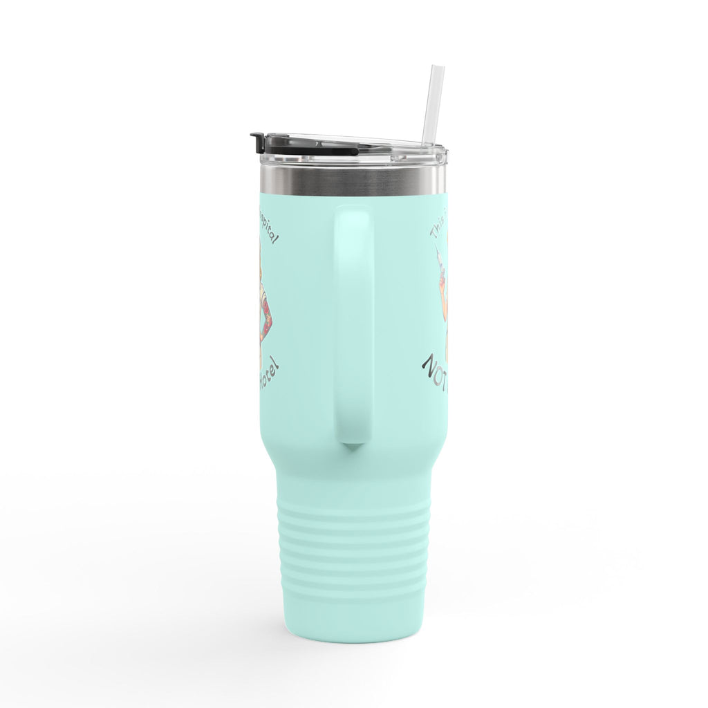 Travel Mug — “This is a Hospital, Not a Hotel” Nurse Insulated Tumbler (40oz)