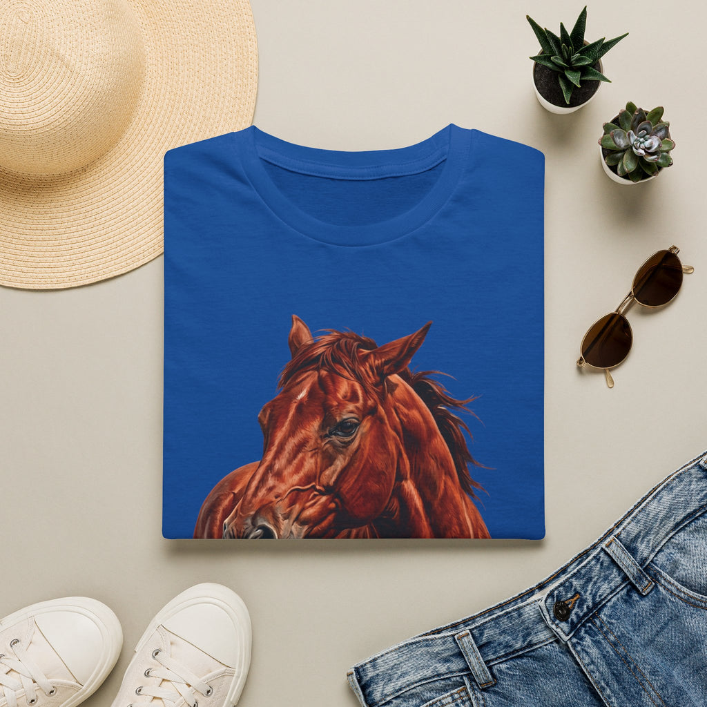 You Can't Hurt Me I Ride a Red Mare T-Shirt — Horse Rider Graphic Tee