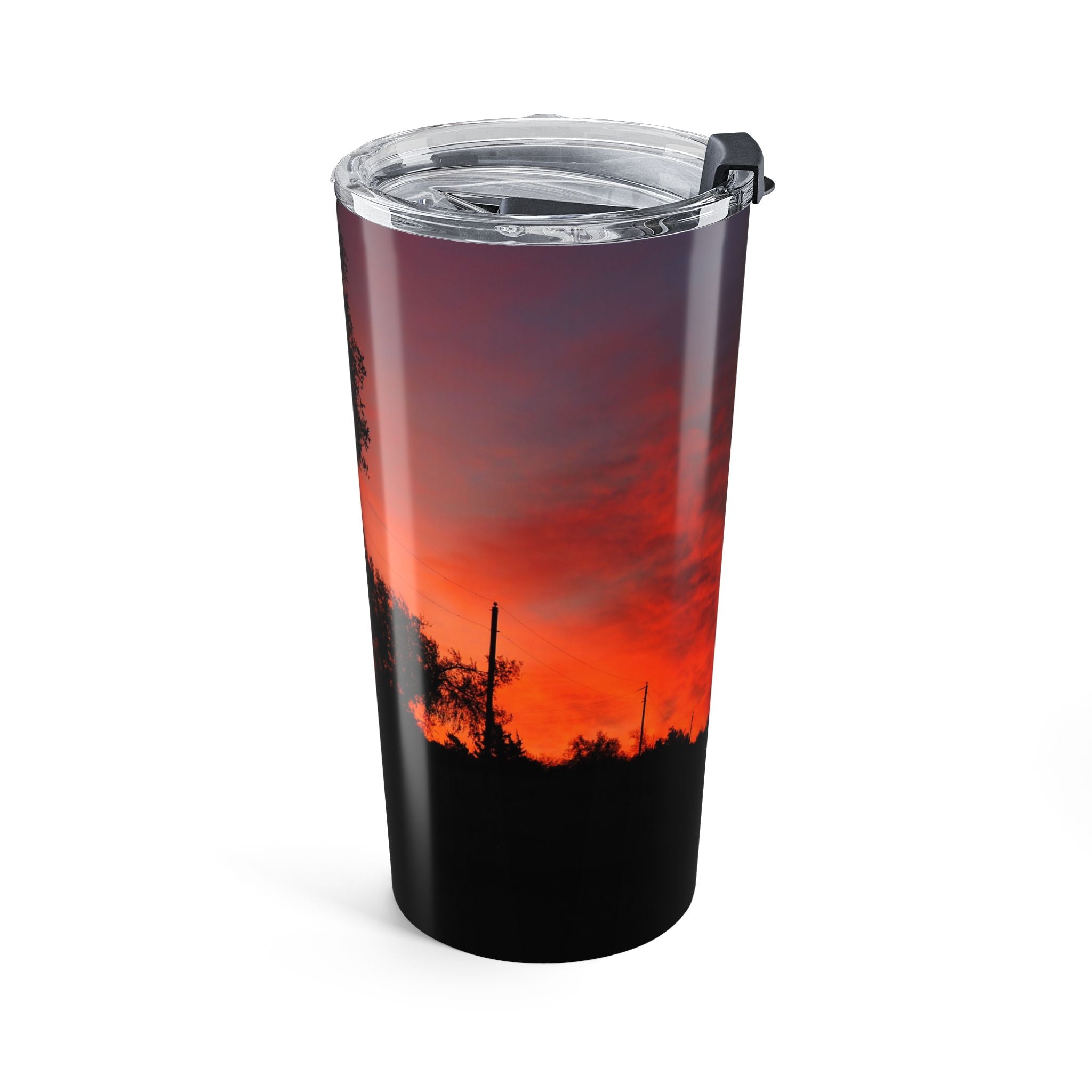 20oz Sunset Tumbler – Red Sky Travel Mug