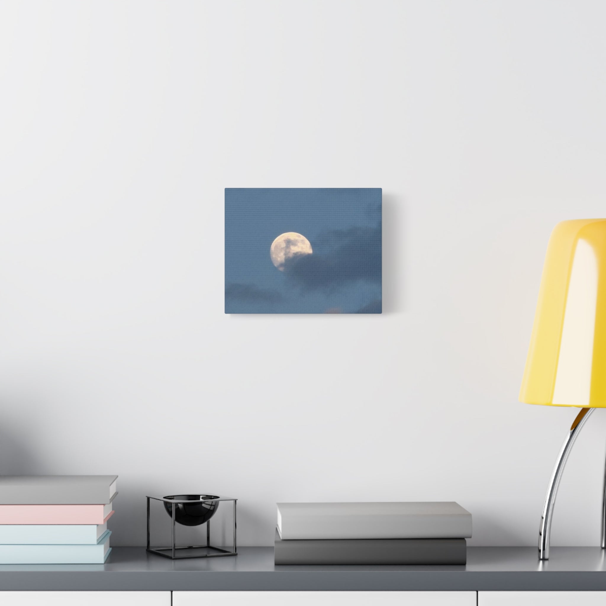 Moonlit Sky Matte Canvas Print — Stretched 1.25"
