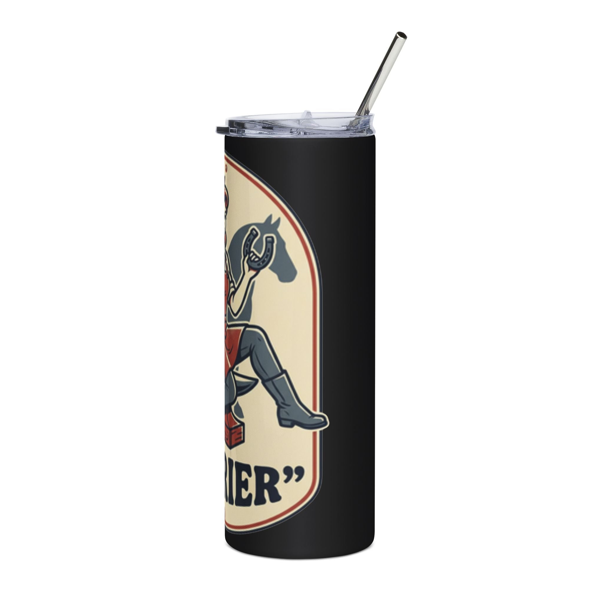 Farrier Stainless Steel Tumbler - 20oz Retro Horsefarmer Gift