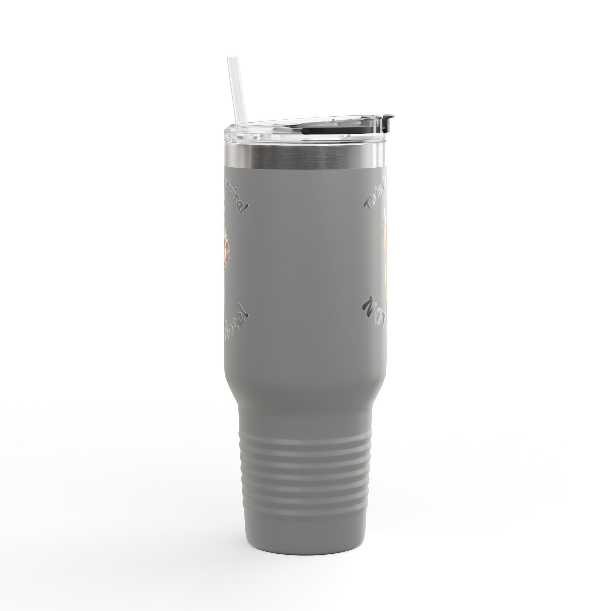Travel Mug — “This is a Hospital, NOT a Hotel” Nurse Insulated 40oz Tumbler