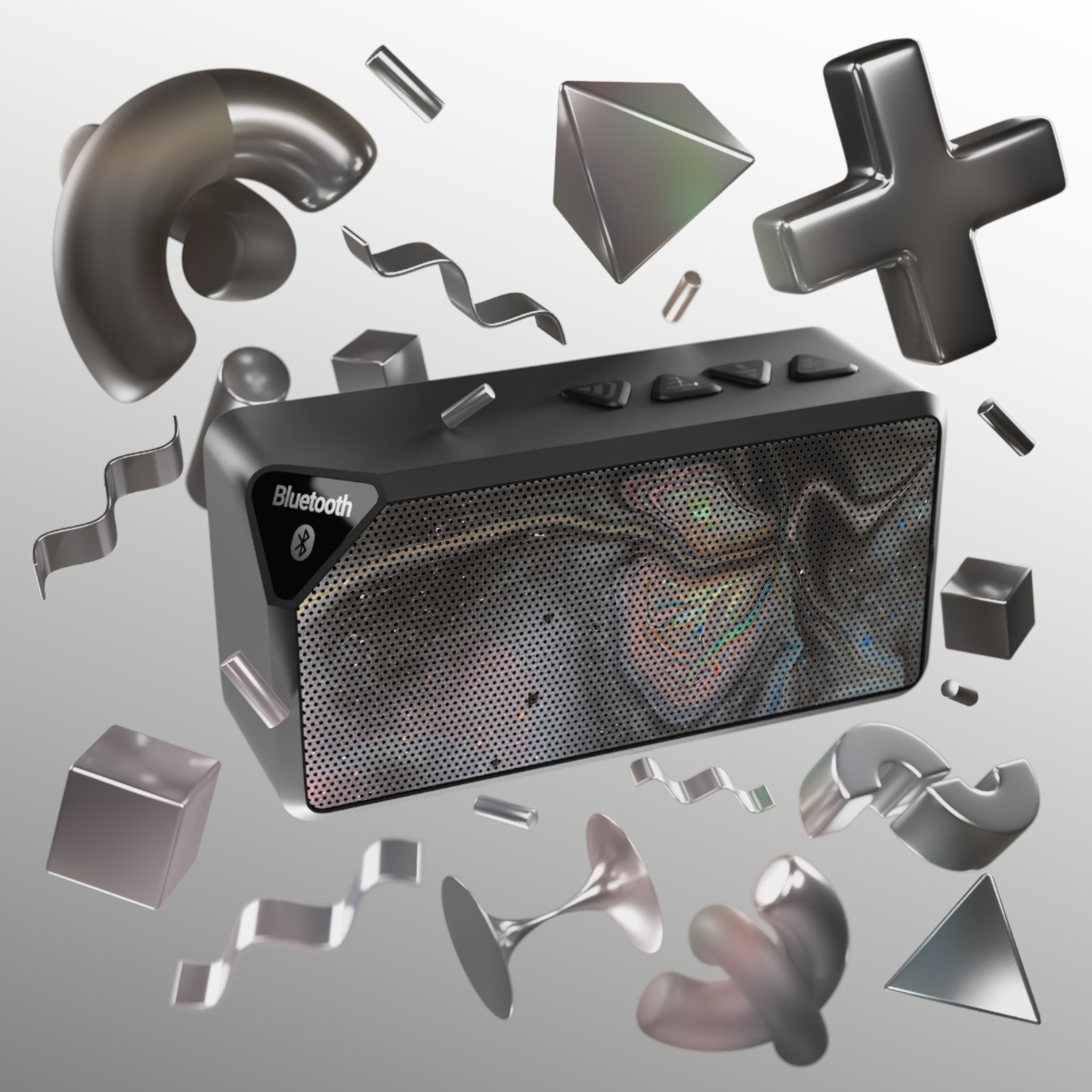 Jabba Portable Bluetooth Speaker — Compact Wireless Speaker with Stereo Sound