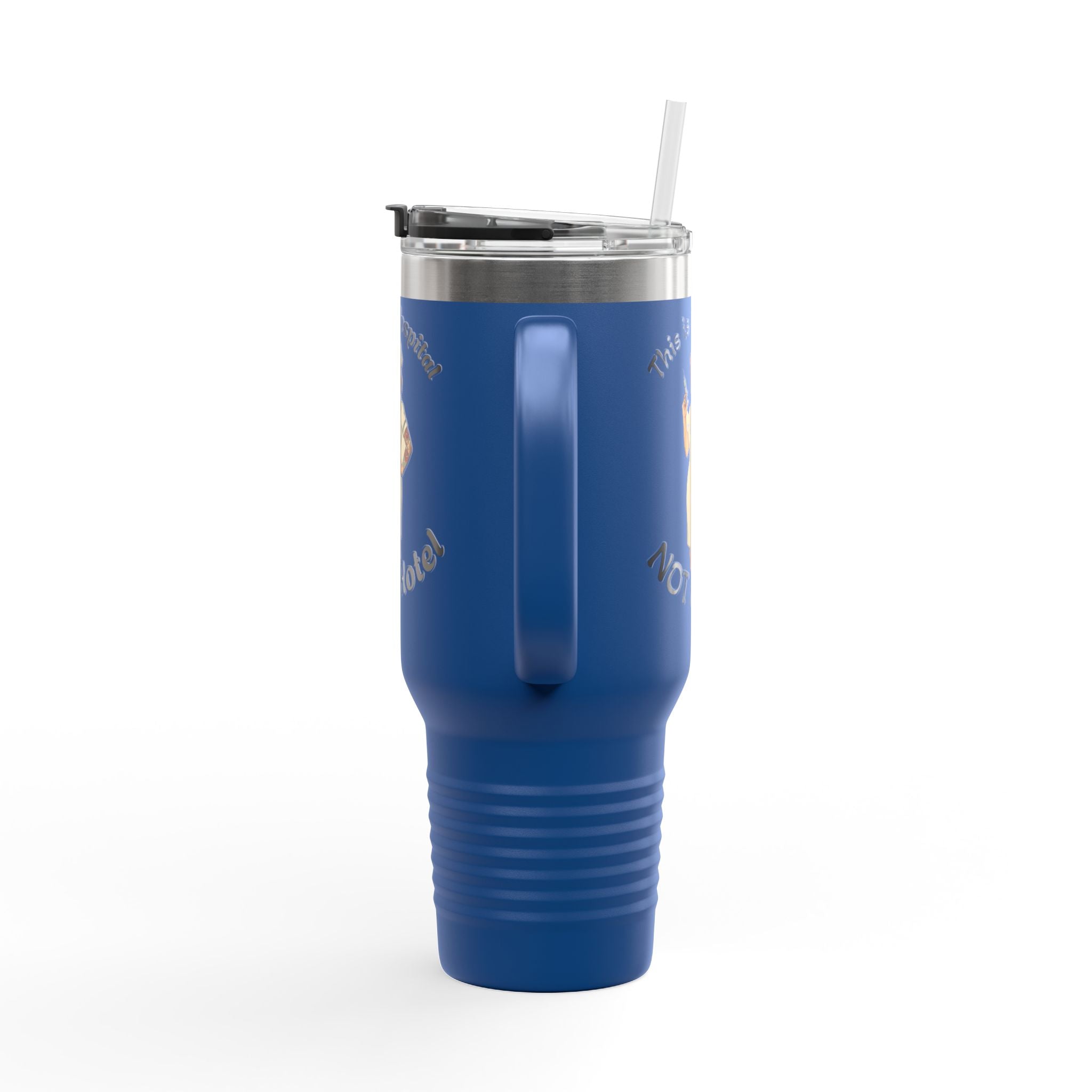 Travel Mug — “This is a Hospital, NOT a Hotel” Nurse Insulated 40oz Tumbler
