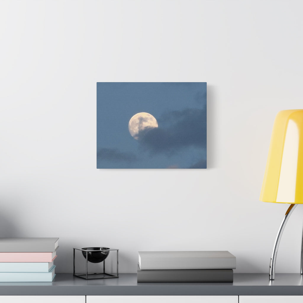 Moonlit Sky Matte Canvas Print — Stretched 1.25"