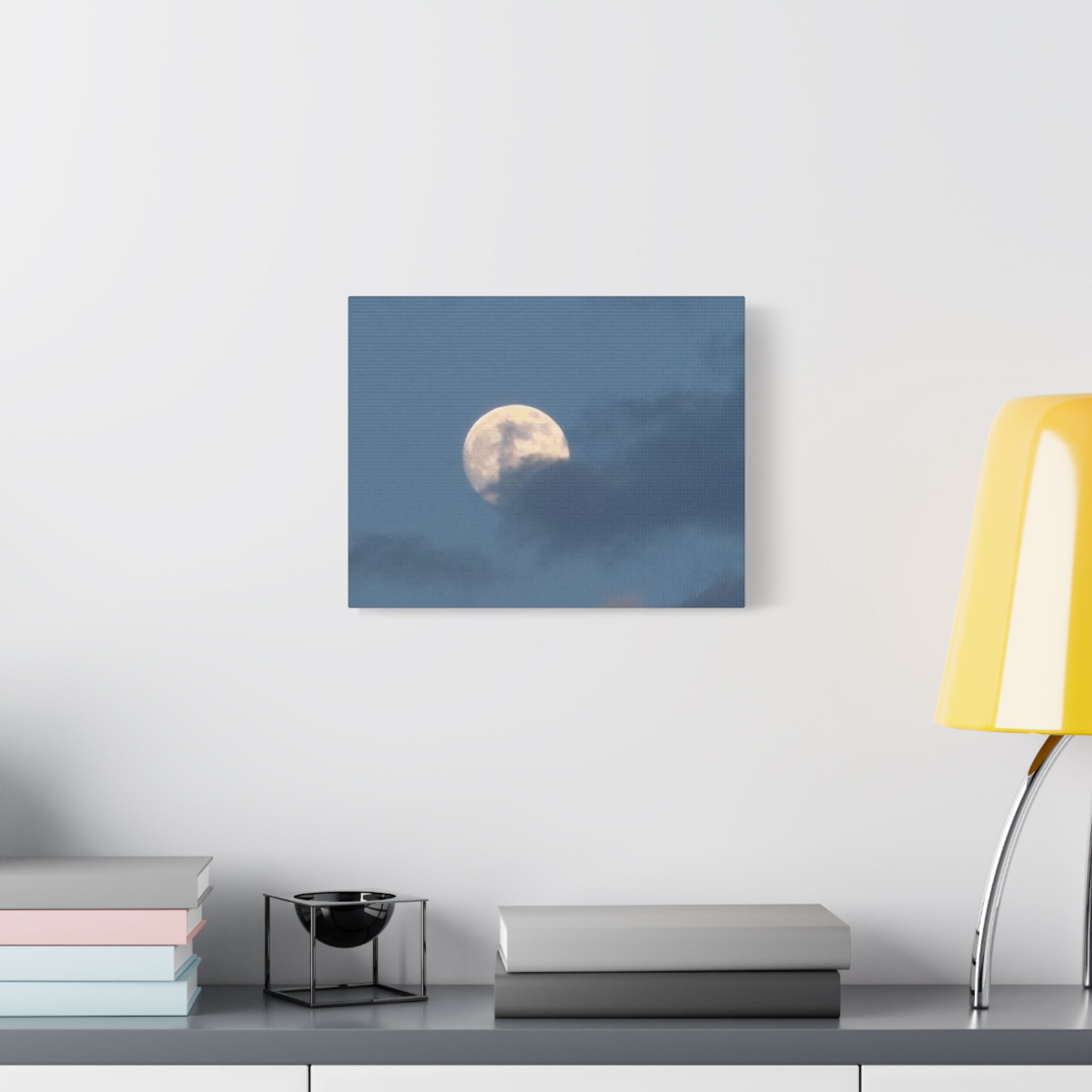 Moonlit Sky Matte Canvas Print — Stretched 1.25"