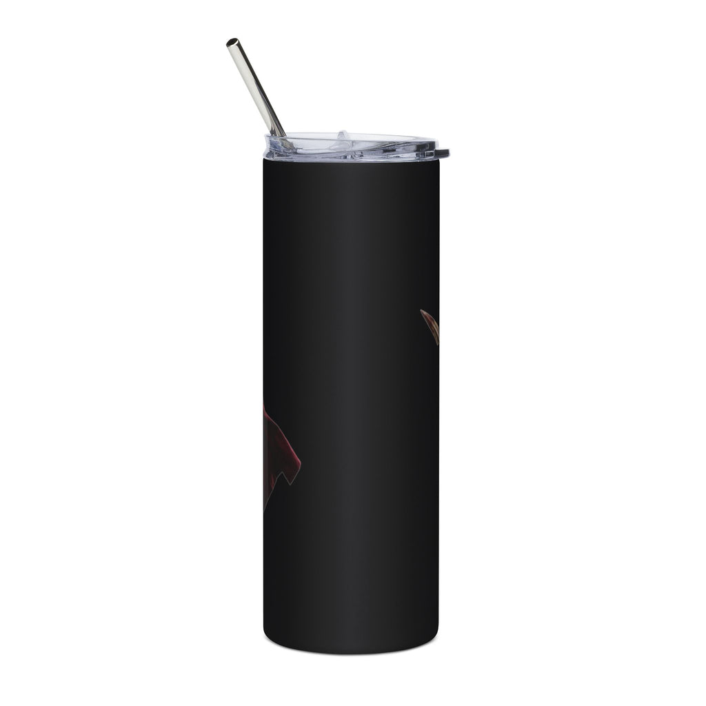 Spartan Warrior 20oz Stainless Steel Tumbler — Insulated Greek Soldier Travel Cup