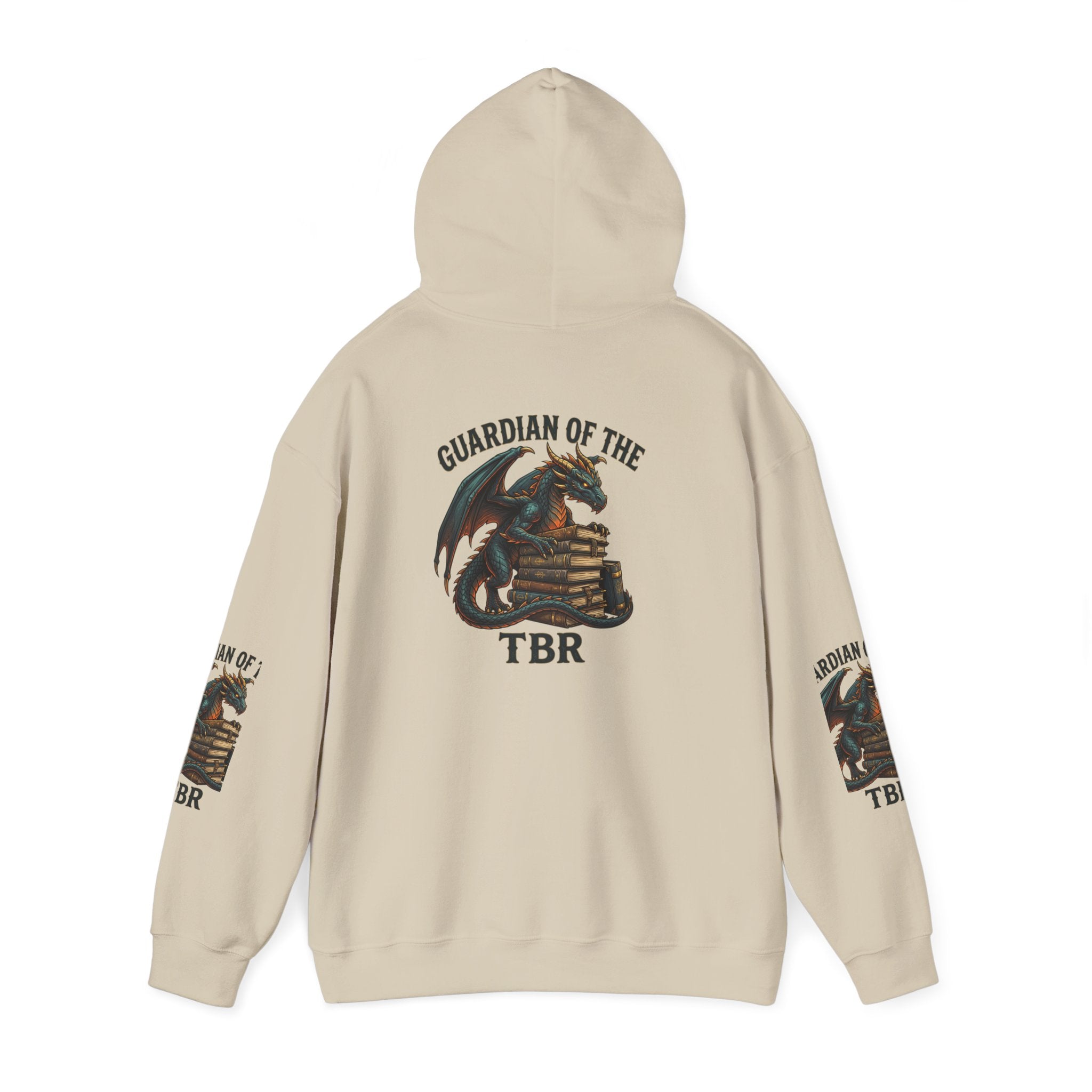 Guardian of the TBR Dragon Hoodie | fantasy art, tattoo style