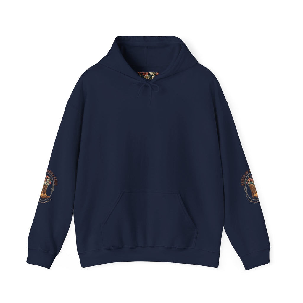 Boots & Blooms Hoodie | western ranch cowgirl rustic prairie vintage