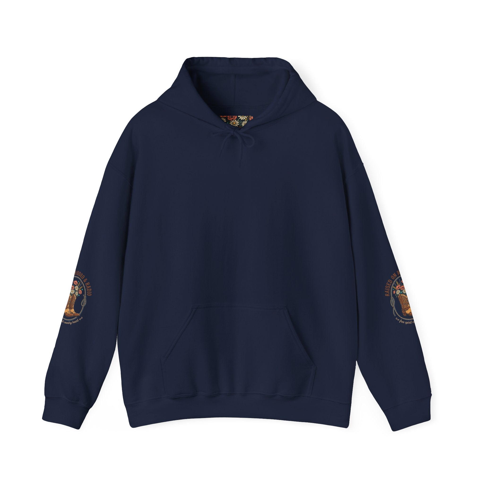 Boots & Blooms Hoodie | western ranch cowgirl rustic prairie vintage