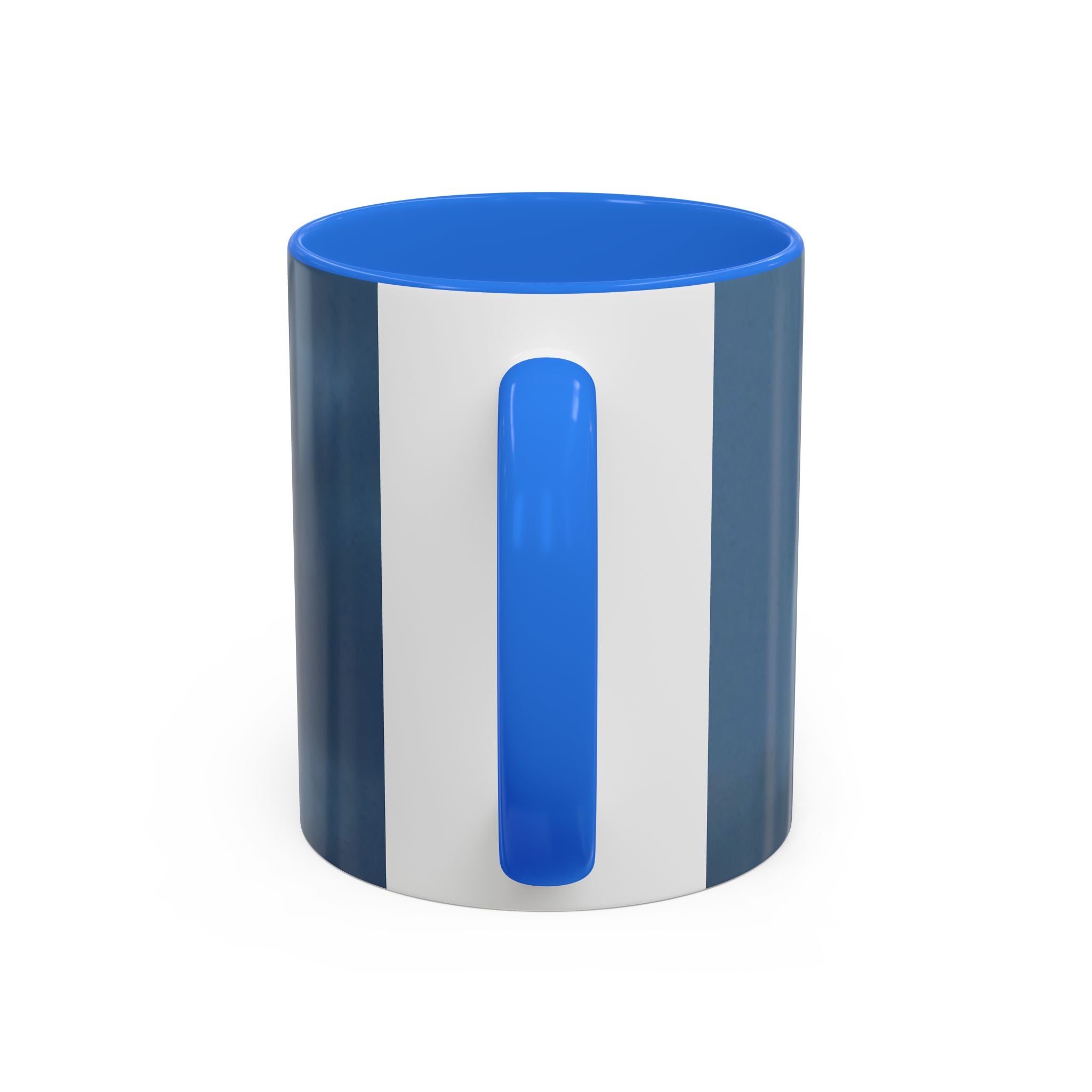 Moonlit Sky Ceramic Mug — Blue Nightscape Coffee Cup (11oz/15oz)