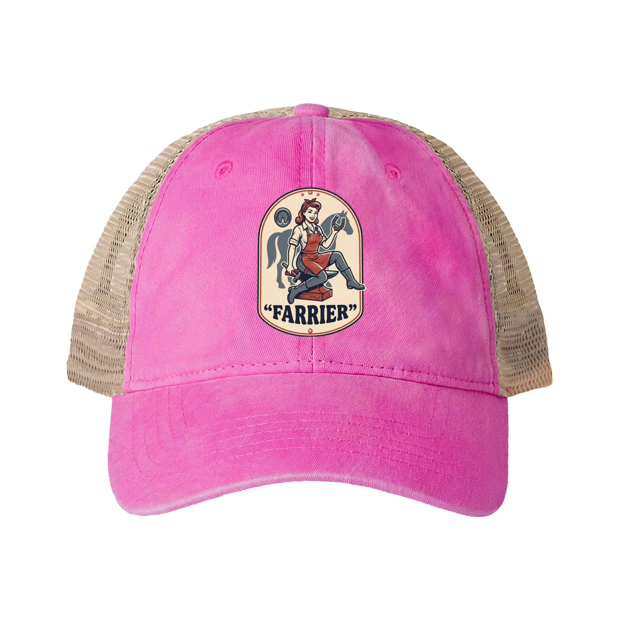 Women's Washed Mesh-Back Cap