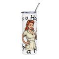 Nurse Retro Pin-Up 20oz Stainless Steel Tumbler – "This is a Hospital, Not a Hotel"
