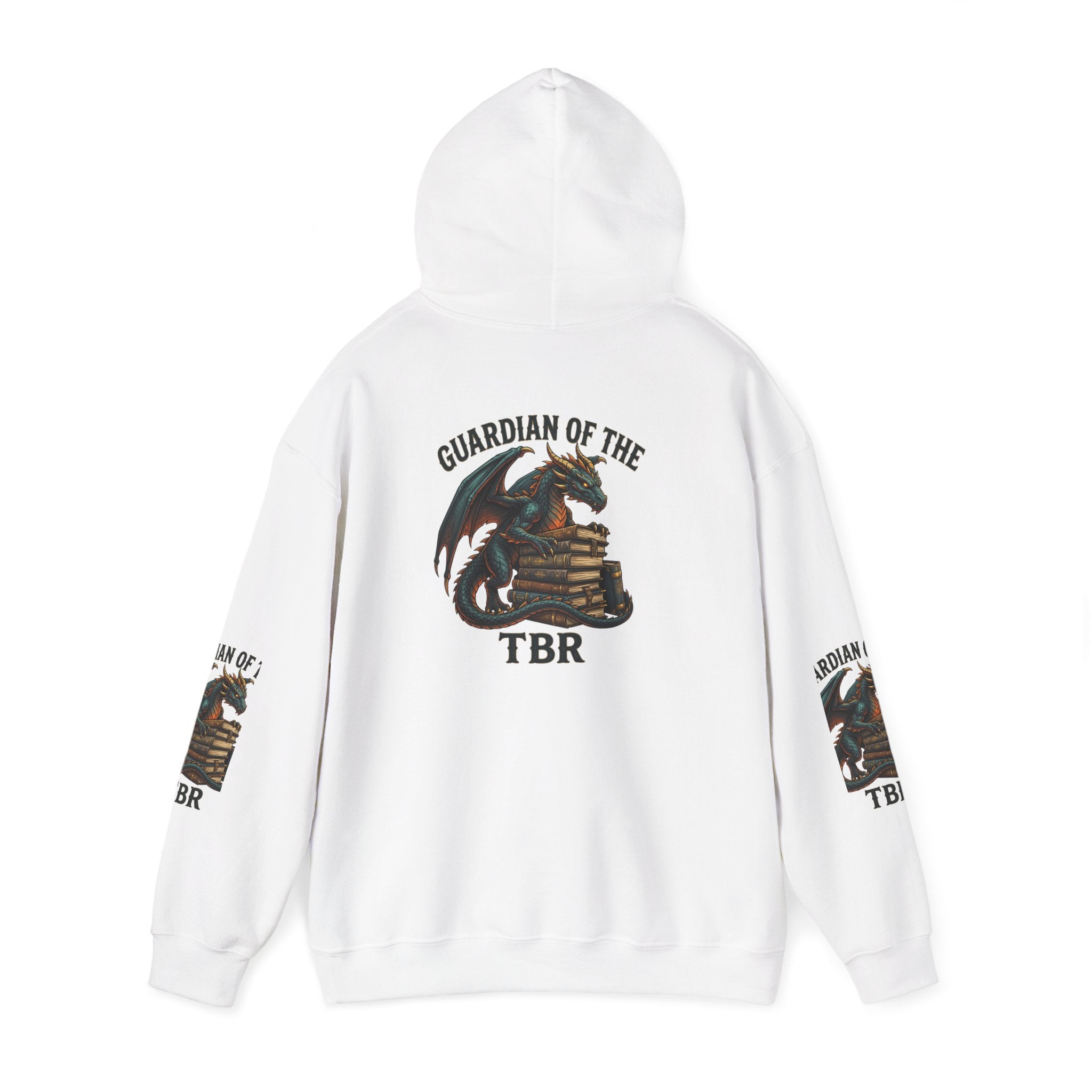 Guardian of the TBR Dragon Hoodie | fantasy art, tattoo style