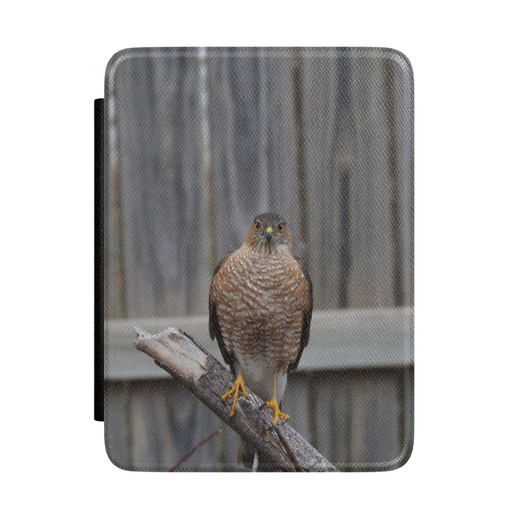 Hawk Photo Kindle Case – Protective E-Reader Cover with Bird Photography Design