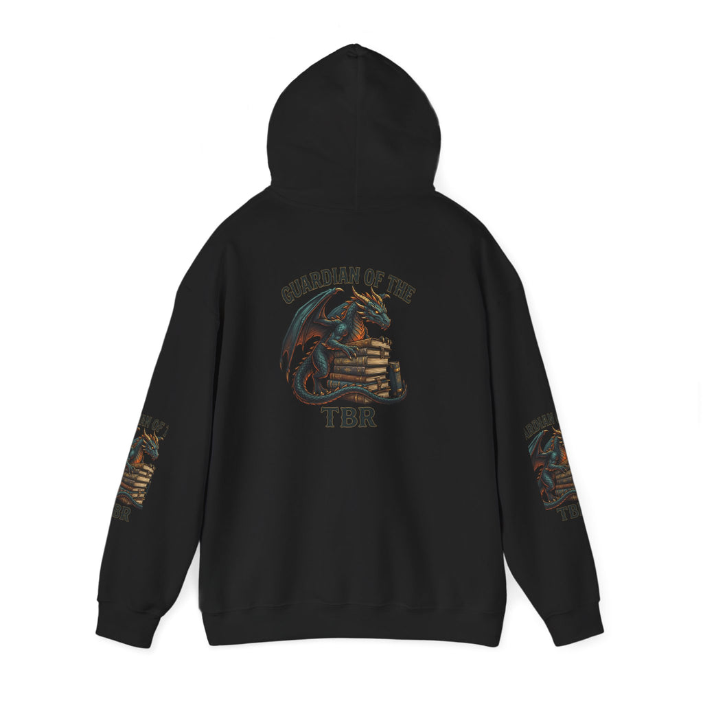 Guardian of the TBR Dragon Hoodie | fantasy art, tattoo style