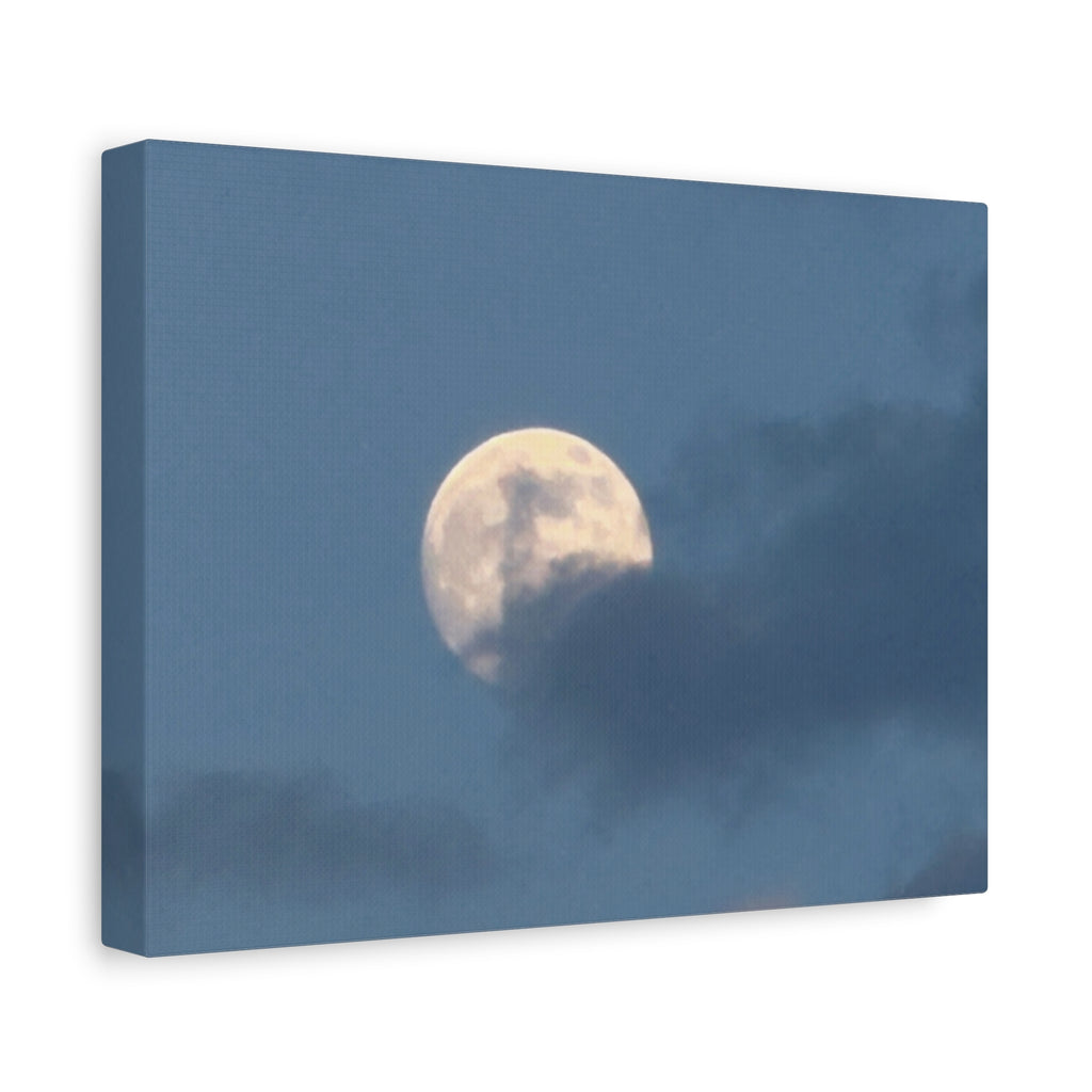 Moonlit Sky Matte Canvas Print — Stretched 1.25"