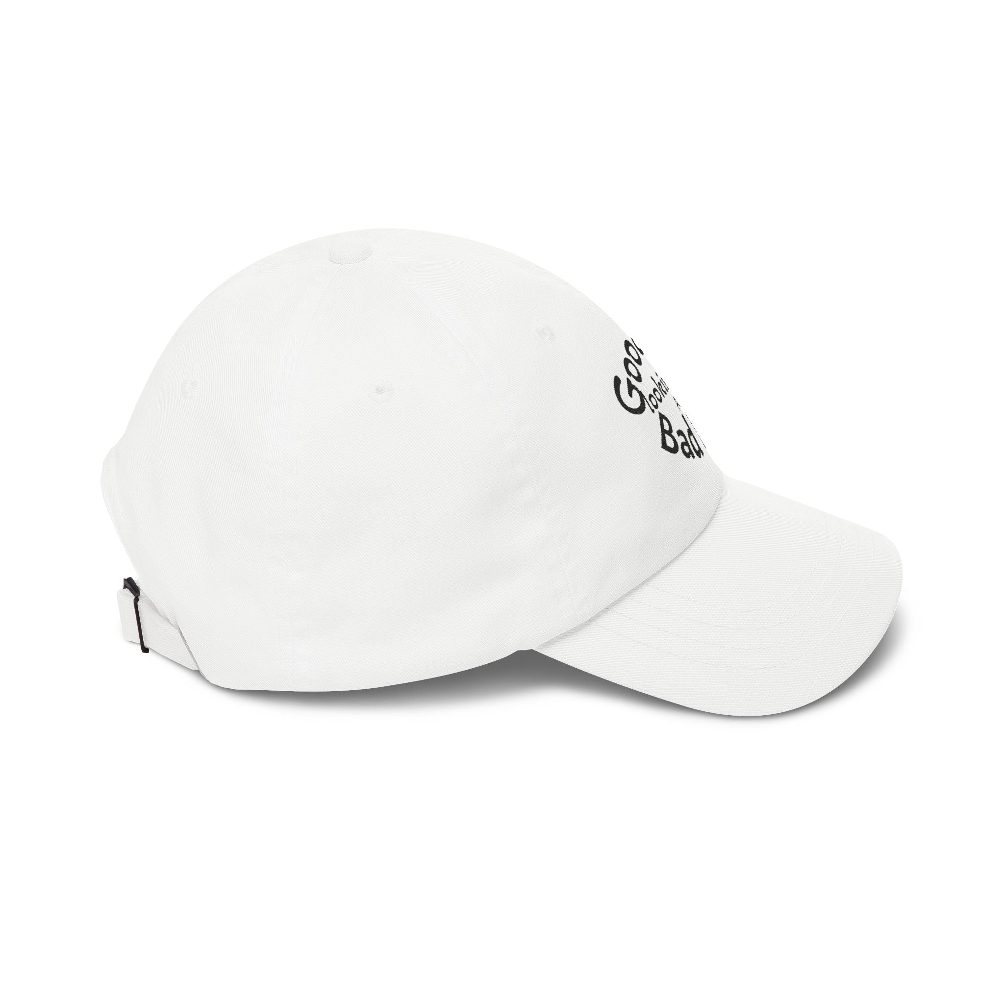 Dad Cap — "Good Girl Looking for a Bad Boy" Embroidered Baseball Hat