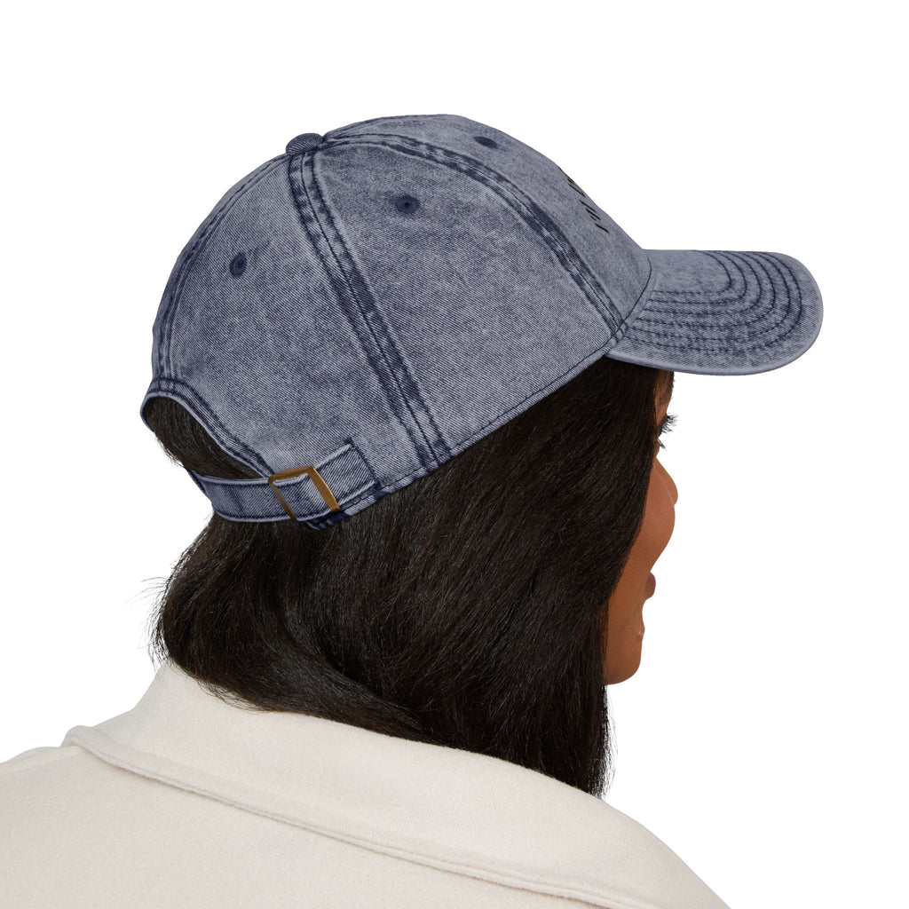 Embroidered Vintage Baseball Cap — "I'll Be Your Good Girl" Red Distressed Hat
