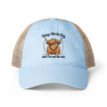 Todays not the Day Women's Washed Mesh-Back Cap